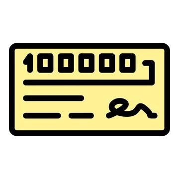 Prize ticket icon vector flat Stock Illustration