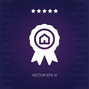Prize vector icon Illustrazione stock