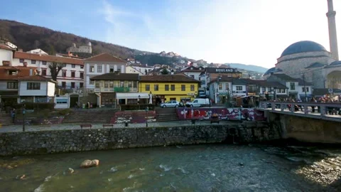 Prizren City View 库存影片 157798855