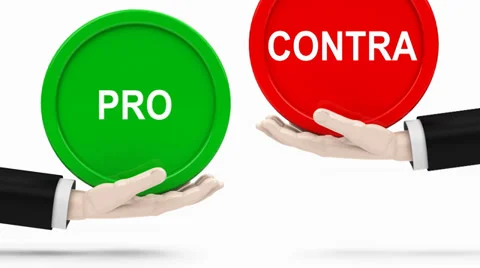 Pro and Contra Stock Footage 35253311