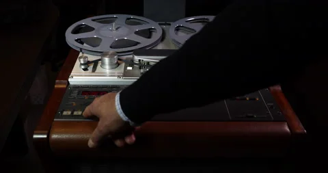 Pro Audio Vintage Tape Recorder #05 스톡 동영상 150831755