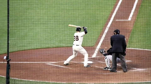 Pro Baseball Game Stock Footage 788764