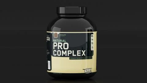PRO COMPLEX PROTEIN - Optimun Nutrition. Stock Photos