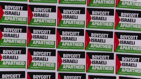 Pro Palestine and Hamas demonstration in... | Stock Video | Pond5