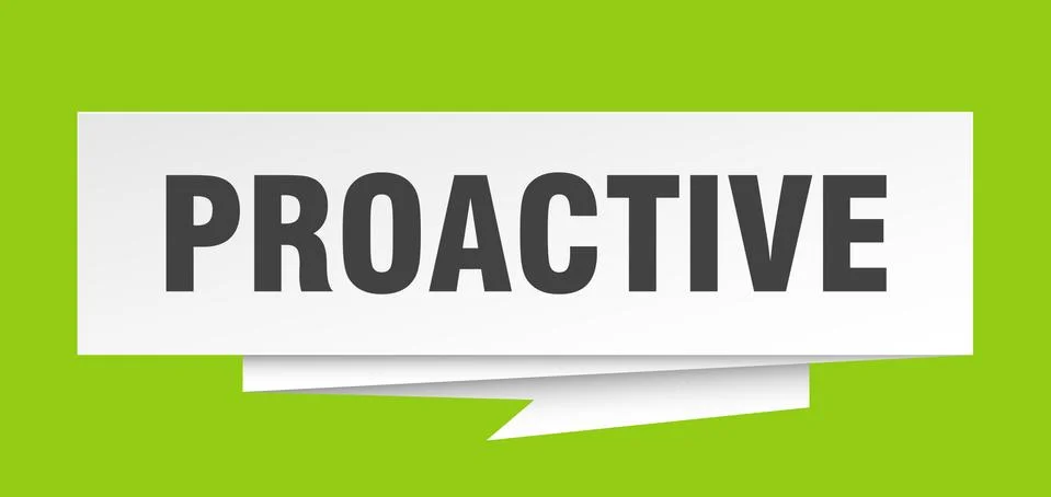 Proactive Stock Illustration