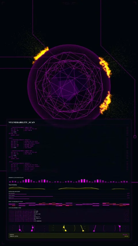 Proactive Object-Oriented Programming Security Audit: Vertical Vulnerability Stock Footage 333934596