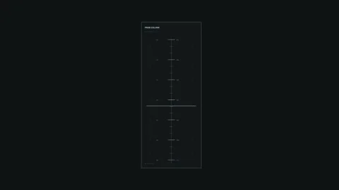 Probability Column Data HUD Seamless Loop Stock Footage 342038209