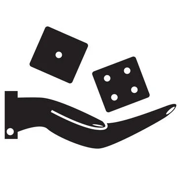 Probablicity icon on white background. probable sign. chance symbol. イラスト素材