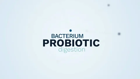 Probiotic bacterium digestion eating fermented healthcare flora lactobacillus Stock Footage 103704564