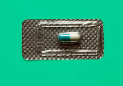 Probiotic capsule Stock Photos