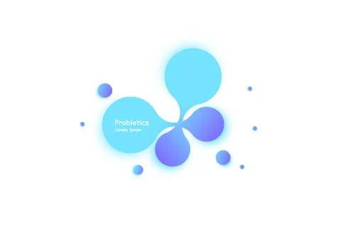 Probiotics bacteria vector design. Probiotics bacteria vector design. Concept of Stock Illustration