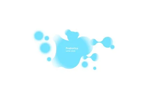 Probiotics bacteria vector design. Probiotics bacteria vector design. Concept of Stock Illustration