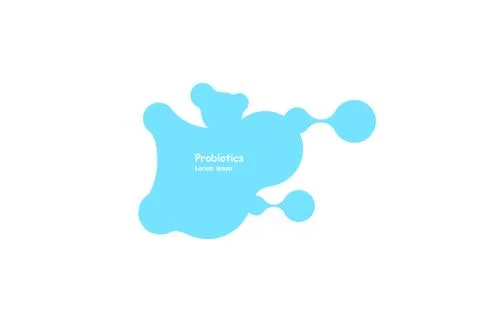 Probiotics bacteria vector design. Probiotics bacteria vector design. Concept of Illustrazione stock