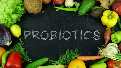 Probiotics fruit stop motion Stock Footage 84647626