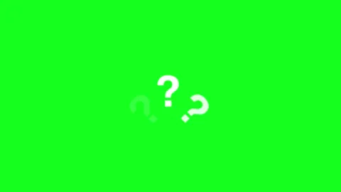 Problem and solution animation concept with question mark and yellow light bulb Stock Footage 342336648