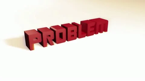 Problem and solution Stock Footage 12486565