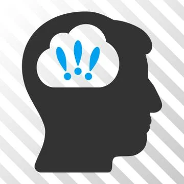 Problem Brainstorm Vector Icon Stock Illustration