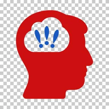 Problem Brainstorm Vector Icon 스톡 일러스트