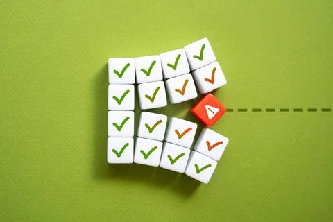 A problem that disrupts all the work done and agreements reached. Force ma... Stock Photos