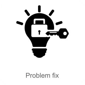 Problem Fix Stock Illustration