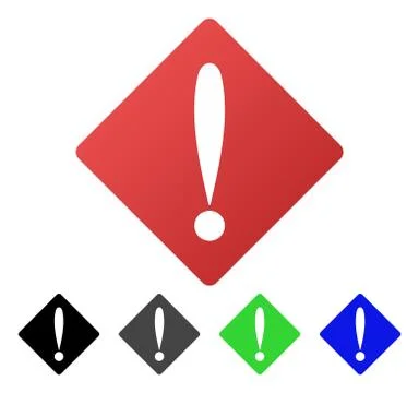 Problem Flat Gradient Icon Stock Illustration