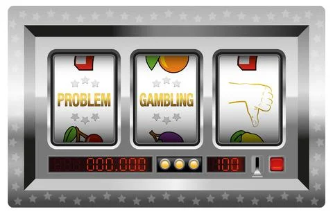 Problem Gambling Poker Machine Gaming Machine Gamble Illustration