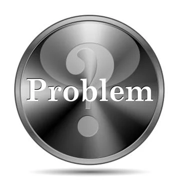 Problem icon Stock Illustration