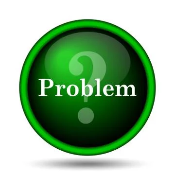 Problem icon Stock Illustration