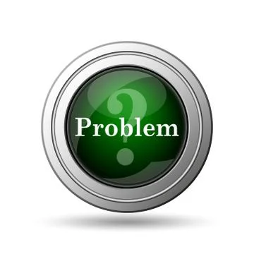 Problem icon Stock Illustration