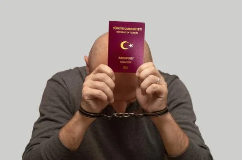 The problem of illegal immigration of refugees from Turkey Fotos de archivo