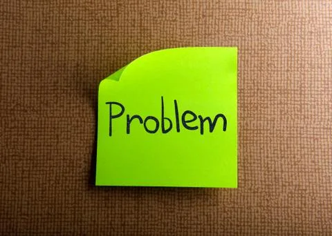 Problem Illustrazione stock
