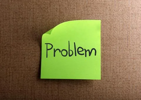 Problem Illustrazione stock