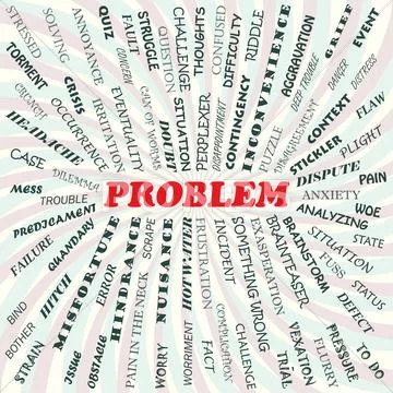 Problem Stock Illustration