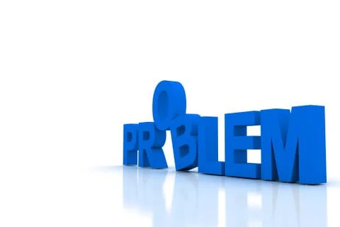 Problem Stock Illustration