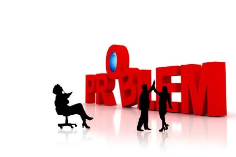 Problem Stock Illustration