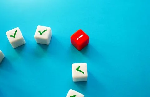 A problem that needs attention. A red warning. Critical error. Monitoring of  Stock Photos