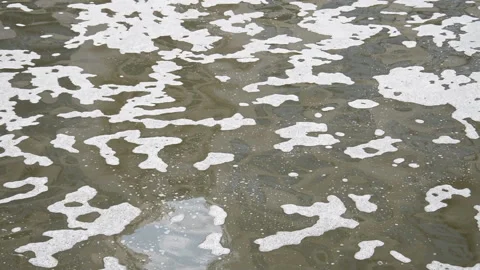 Problem of pollution of sewage concept, world environmental problems Video stock 112313531