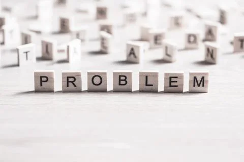 Problem solution concept 写真素材