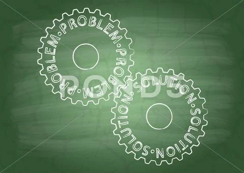 Problem-solution Stock Illustration
