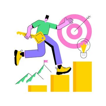 Problem solving abstract concept vector illustration. Stock Illustration