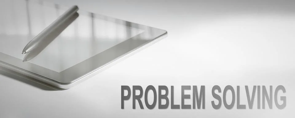 PROBLEM SOLVING Business Concept Digital Technology. Graphic Concept. 写真素材