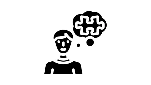 Problem solving business process glyph icon animation Stock Footage 326739460