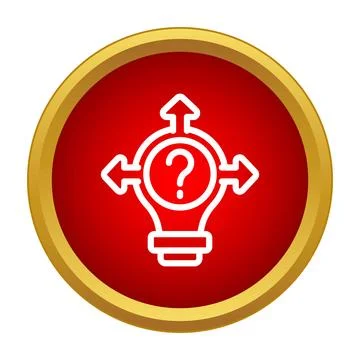 Problem solving choice finding new idea direction Stock Illustration