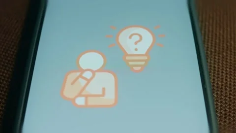 Problem solving concept, Question and Answer, presentation Video stock 310052016