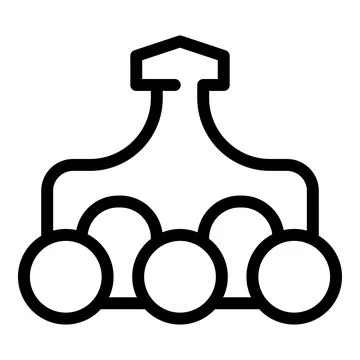 Problem solving deduction icon outline vector. Making decision analysis Stock Illustration