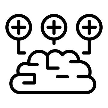 Problem solving icon outline vector. Business solution Stock Illustration