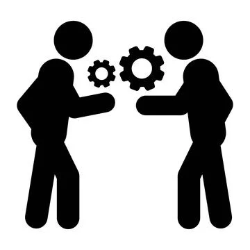 Problem solving icon  solution, process, workflow, business Stock Illustration