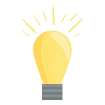 Problem solving idea icon, cartoon style Stock Illustration