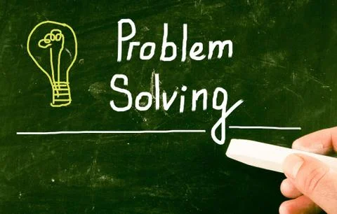 Problem solving Illustrazione stock
