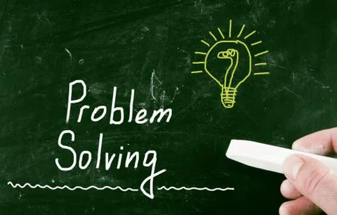 Problem solving Illustrazione stock